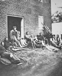 Wounded Soldiers After the Battle of Chancellorsville, May 1863