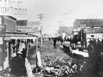 Yukon-Klondike Gold Rush, Dawson City