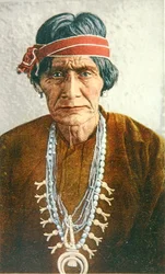 A Navajo Medicine Man of New Mexico, c.1900
