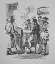 A Steam-powered Calliope, Used on American Steamboats, c.1870
