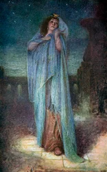 Actress Emma Eames as Aida