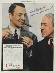 Advertisement for DuPont Cellophane, 1937