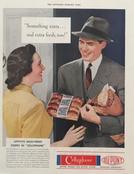 Advertisement for DuPont Cellophane, 1939