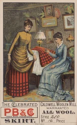 Advertisement for Woollen Skirts