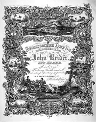 Advertisment for John Kreider, Gun Maker, Philadelphia, c.1860