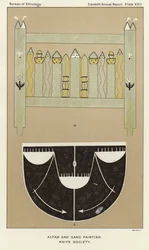 Altar and Sand Painting