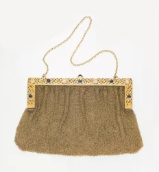 An antique evening bag, by Black, Starr & Frost, c.1890