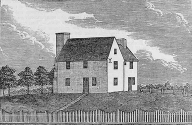 Ancient House at Guilford, Connecticut, from 