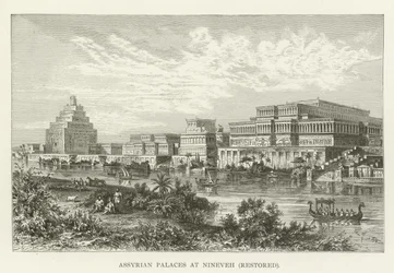 Assyrian Palaces at Nineveh, restored