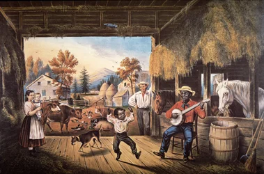 Barn dance in Kentucky