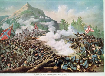 Battle of Kenesaw Mountain, Georgia, 27th June 1864