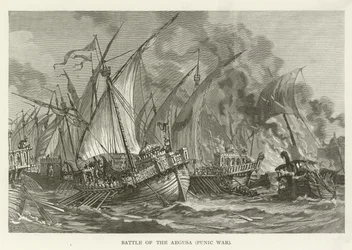 Battle of the Aegusa, 1st Punic War, 241 BC