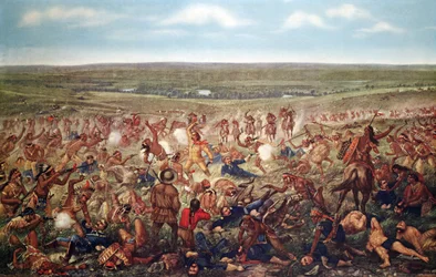 Battle of the Little Big Horn, June 1876