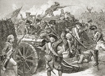 Capture of a Redoubt at Yorktown, 1781, from 