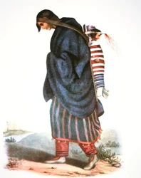 Chippewa Mother and Baby, c.1821