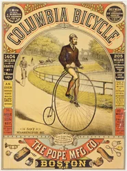 Columbia Bicycle Ad, c.1890s