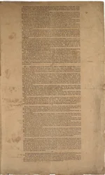 Constitution, first printing, printed by Dunlap & Claypoole, 17-19 September 1787