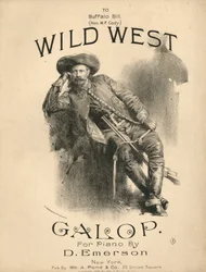 Cover of the Score Sheet for Wild West Galop