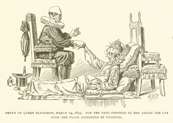 Death of Queen Elizabeth, March 24, 1603