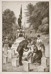 Decoration Day, from a Book Published 1896