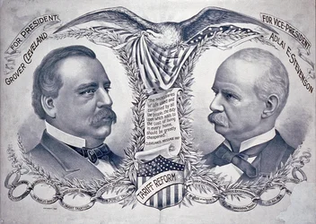 Democratic presidential campaign poster