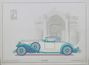 DuPont Motor Cars: Roadster, 1921