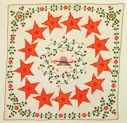 Eagle and Stars