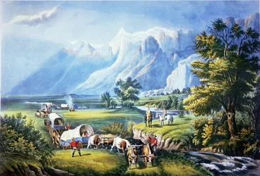 Emigrants crossing the Plains