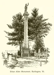 Ethan Allen Monument, Burlington, Vt