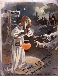 Figaro Illustre Christmas Number, published by The International News Company, New York