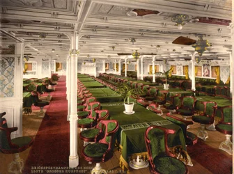 First Class Dining Room on Grosser Kurfurst