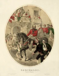 Garibaldi, Entry into Naples, 1860