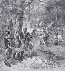 General Francis Marion in Camp