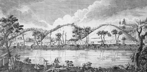 General John Burgoyne Meeting the Indians