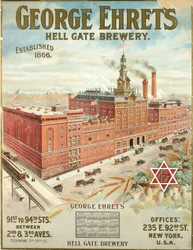 George Ehrets Hell Gate Brewery, Established 1866