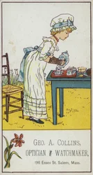 Girl Pouring Tea