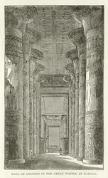 Hall of Columns in the Great Temple at Karnak