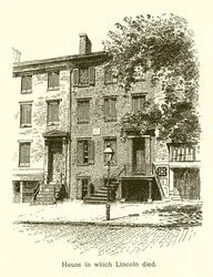 House in which Lincoln died