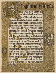 Hymn of King Alfred