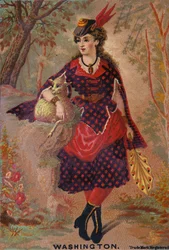 Lady Holding Lamb