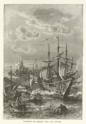 Landing of Henry VIII at Calais