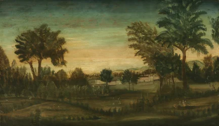Landscape with Buildings, late 18th century