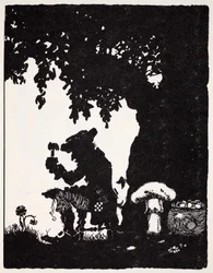 Leprechaun, from The World Guide to Gnomes, Fairies, Elves and Other Little People by Thomas Keightley, Published 1880