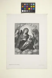 Madonna And Child In Glory
