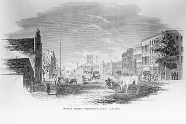 Market Street, Wilmington, North Carolina, 24th February, 1855