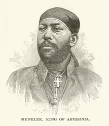 Menelek, King of Abyssinia