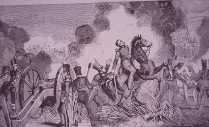 Mexican-American War (1846-48), Battle of Palo Alto and death of Major Ringgold