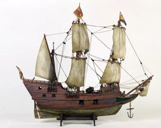 Model of the Half Moon, Henry Hudson