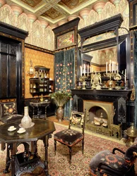 Moorish Smoking Room, The John D Rockefeller House, c.1864-81