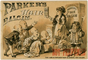 Parkers Hair Balsam [trade card]